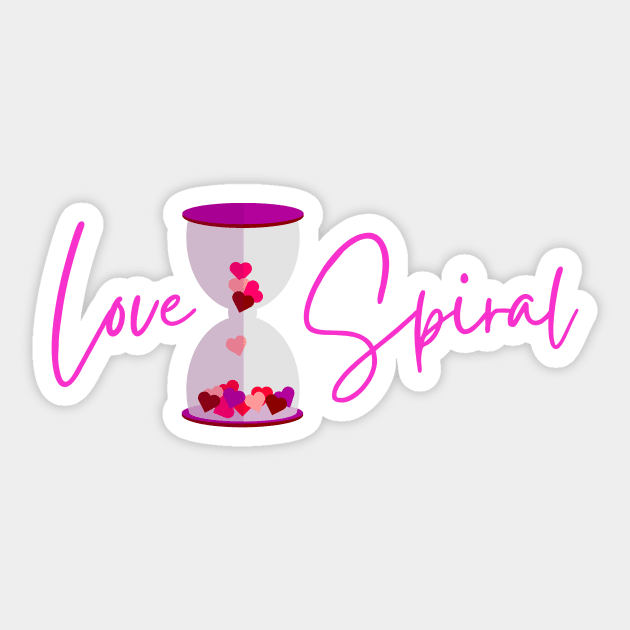 Lavender Haze Love Spiral | Midnights Taylor Swift Sticker by OverNinthCloud